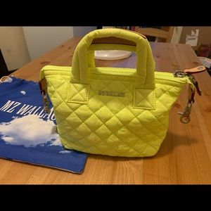 MZ Wallace micro Sutton Neon Yellow Bag -